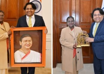 Dr. Basant Goel Receives Prestigious Honour in an Exclusive Meeting with President Droupadi Murmu
