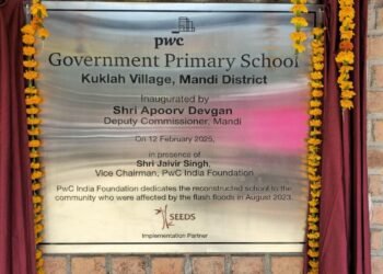 SEEDS and PwC India Foundation Rebuild Himachal Govt Primary School