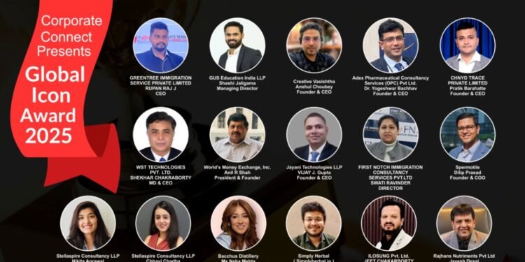 Corporate Connect Presents “Global Icon Award 2025”
