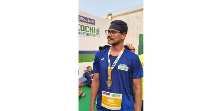 Life is High; Kochi City Commissioner Putta Vimaladitya Shines in 21-Kilometer Federal Bank Kochi Marathon