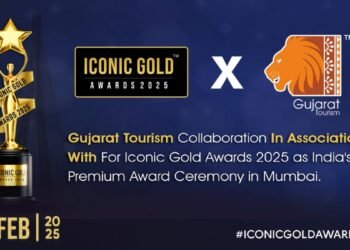 Gujarat Tourism Takes Center Stage at the Iconic Gold Awards 2025