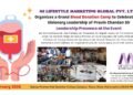 MI Lifestyle Marketing Hosts Blood Donation Camp in Honor of Mentor Pravin Chandan Sir