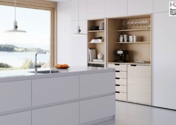 The New Generation of Home Storage and Island Solutions by Hafele