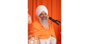 45th Das Dharm Sant Samagam Kalash Yatra Hospital Foundation Stone and Blessings from Sant Trilochan Das Ji