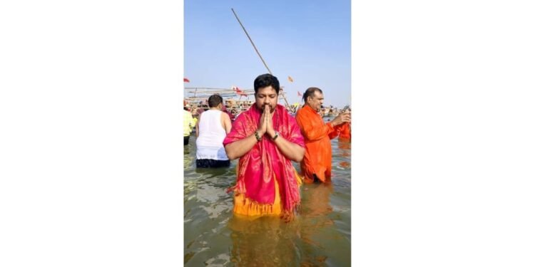 Young Entrepreneur Mohit Bharat Patil’s Recent Visit to Maha Kumbh in Prayagraj