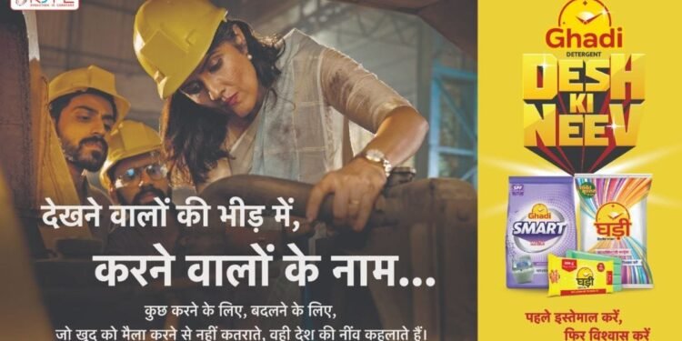 Ghadi Detergent Launches “Desh Ki Neev” Campaign: A Tribute to Everyday Heroes