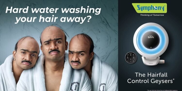Symphony Ltd Launches Hair Fall Control Geysers for Healthier Hair and Skin