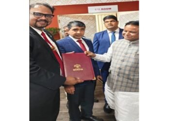 Signing Of MOU By United Petro Shipping Pte Ltd And Sadhav Shipping Limited With Government Of Odisha