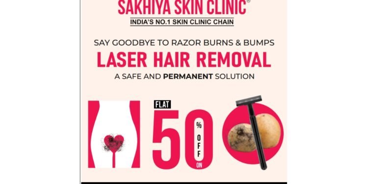 Laser hair removal for private parts enhances comfort, hygiene: Sakhiya Skin Clinic