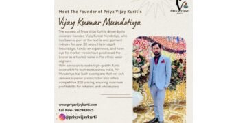 Priya Vijay Kurti – India’s Largest Kurti Manufacturer, Setting New Trends in Ethnic Fashion