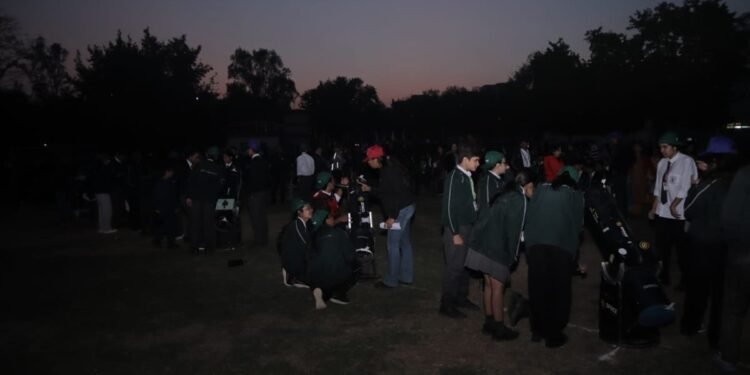 India’s Largest Skygazing at DPS RK Puram for Planet Parade 2025