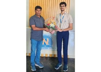NARAYANA CO – KAVERI BHAVAN student Kushagra Gupta Karnataka State topper in JEE Mains