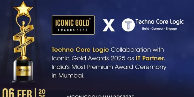 Techno Core Logic Joins Iconic Gold Awards 2025 as the Official IT Partner