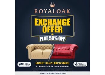 Royaloak Furniture Announces Exchange Offer and 50 Percent Off in Select Cities