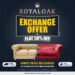 Royaloak Furniture Announces Exchange Offer and 50 Percent Off in Select Cities