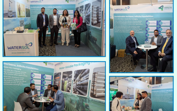 Arrow Greentech Ltd. Showcases Sustainable Water-Soluble Film Innovation at ICSCE Buyer-Seller Meet 2025