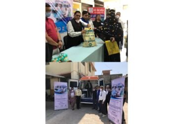 SBI Foundation MD Sanjay Prakash and Dr. Dharmendra Kumar Join TB-Free Maha Arogya Shivir