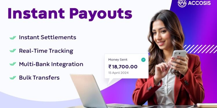 Instant Payouts for Businesses: Empowering Financial Efficiency with Accosis