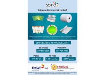 Spinaroo Commercial Limited IPO Launch