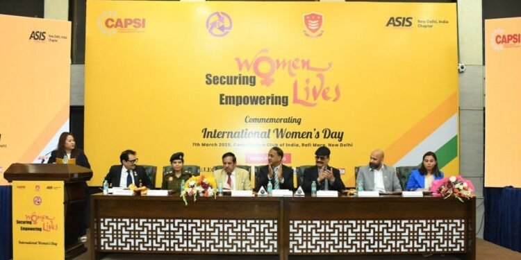 CAPSI Launched the Nari Rakshak Teams Women Safety App during the International Women’s Day Celebration Event
