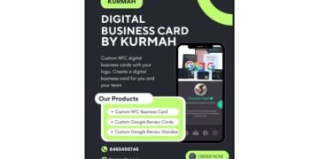 Kurmah revolutionizes networking with its NFC digital business cards