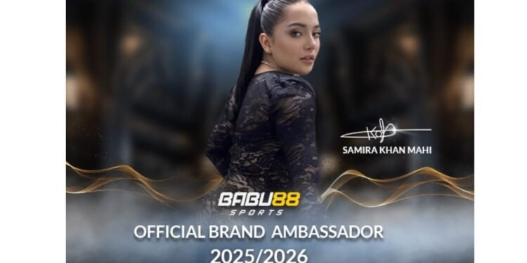 Samira Khan Mahi Joins Babu88Sports as Brand Ambassador: A Strategic Partnership in Entertainment and Gaming