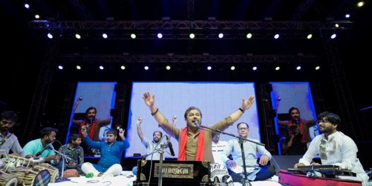 Parul University Hosts X Freshers Fest with Kirtidan Gadhavi, Sunidhi Chauhan and Badshah