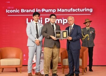 Lubi Pumps honoured as Iconic Brand in Pump Manufacturing