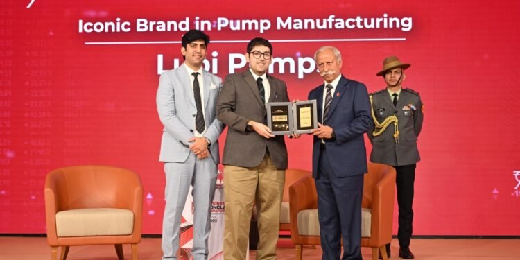 Lubi Pumps honoured as Iconic Brand in Pump Manufacturing