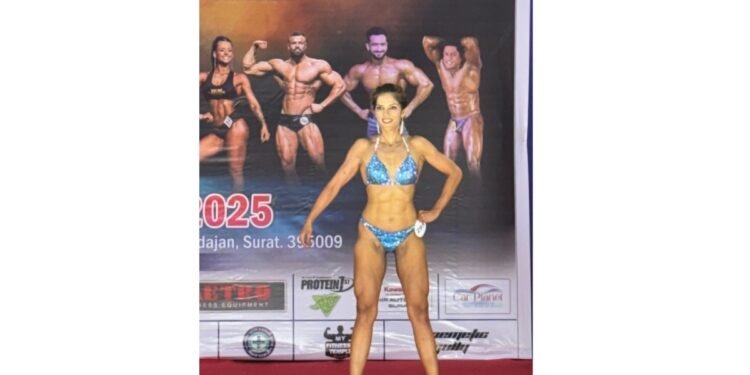 Shubhangee Shelke wins Gold at 5th Mr. Gujarat 2025 Championship