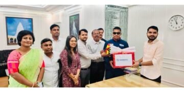 Judo Athlete Supported by Vedanta Aluminium Shines at National Para Judo Championship