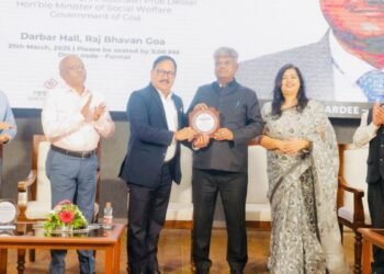 IAS Officer Dr. Heera Lal Honored with Impact Beyond Measure CSR Award at Raj Bhavan, Goa