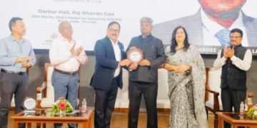 IAS Officer Dr. Heera Lal Honored with Impact Beyond Measure CSR Award at Raj Bhavan, Goa
