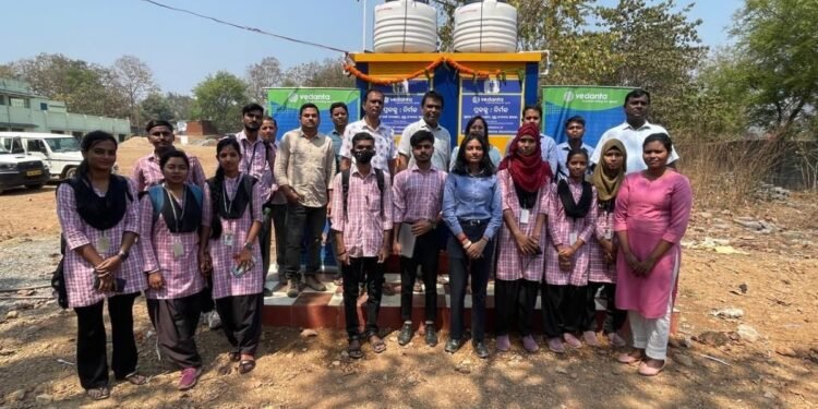 Vedanta’s WASH installs bio-toilets, solar bore-wells, water purifiers in Odisha’s Jharsuguda