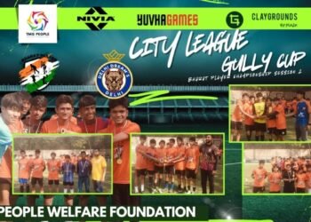 TMG People Welfare Foundation org by City League and Gully Cup 2025-2026 at ClayGrounds By Plaza Delhi
