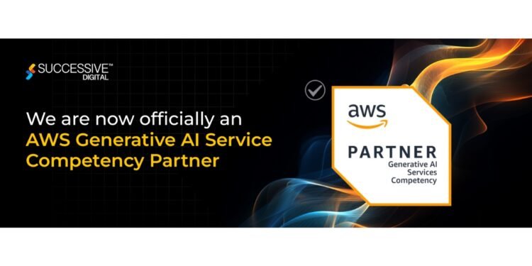 Successive Digital Earns AWS Generative AI Competency, Boosting AI Strategies