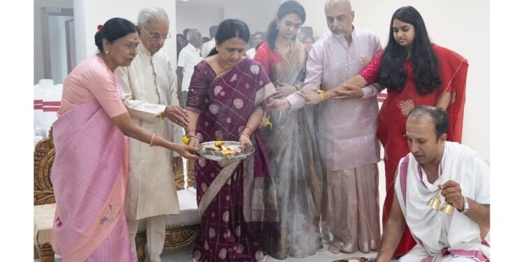 A Pujan Ceremony Marks SPARSH Hospitals’ Entry into Final Phase of Unveiling New Hennur Facility in Mid-May