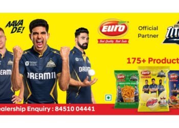 Euro India Fresh Foods Named Official Snacking Partner of Gujarat Titans