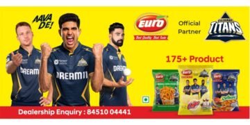 Euro India Fresh Foods Named Official Snacking Partner of Gujarat Titans