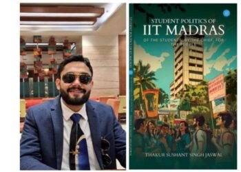 Thakur Sushant Singh Jaswal Unveils His New Book Student Politics of IIT Madras