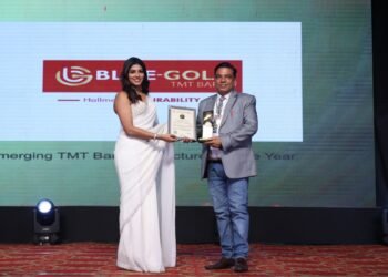 Blue Gold Steel Industries Named Emerging TMT Bar Manufacturer of the Year at Karnataka Business Awards 2025