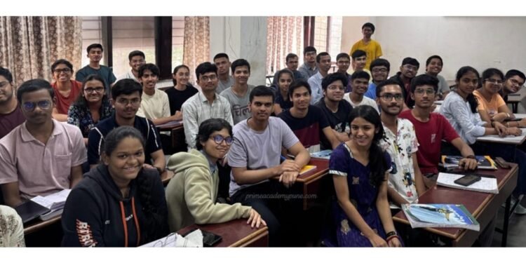 Prime Academy Pune Student Scores 100 Percentile as Over 63 Percent of Batch Clears JEE Mains 2025