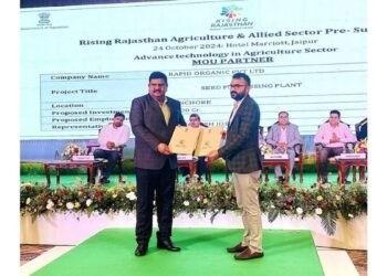 Rapid Organic Signs MOU worth Rs.1200 Lakhs with Government of Rajasthan under ‘Rising Rajasthan’ Initiative