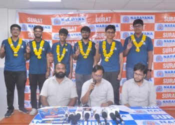 From Surat To Success: Narayana Coaching Center Students Excel In JEE Main 2025