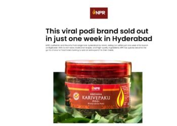 This Viral Podi Brand Sold Out in Just One Week in Hyderabad