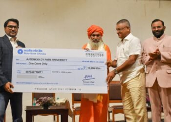 Ramesh Patil Donates INR 1 Cr to ADYPU- Dr. Ajeenkya Pledges Funds for Underprivileged Education