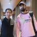 KL Rahul & Team Arrive at The Centrum Lucknow, Welcomed by Film Producer Sarvesh Goel
