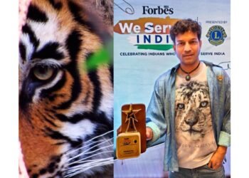 Bollywood Composer-Singer Abhishek Ray Wins The Forbes Award For Wildlife Conservation