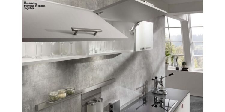 Free Space Cabinet Lift-Up System by Hafele