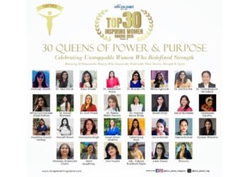Winners of Top 30 Inspiring Women Award 2025